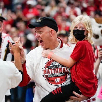 Lexi & Reagan’s dad, Cathy’s husband, and Wisconsin Volleyball Coach.