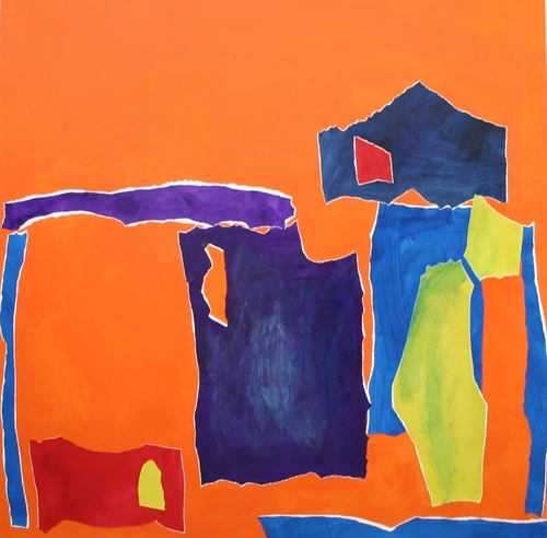 I paint, draw and create installations of time based moving projections in colour.