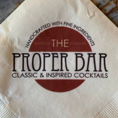 TheProperBar's profile picture. Twitter account for The Proper Bar