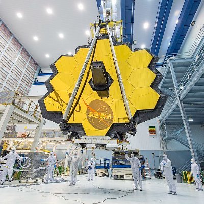 The unofficial Twitter account for the James Webb Telescope