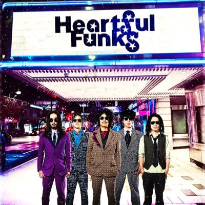 大阪を中心に活動するShow Upファンクバンド、Heartful★Funks。19'12'04 1st EP