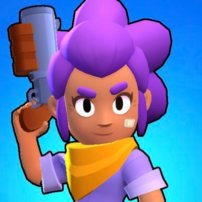シェリーのバックショットは広範囲に広がって標的を襲う。必殺技は障害物を吹き飛ばし、敵も寄せ付けない。←｢左に書いてあるのが私の簡単な自己紹介よ。私は先発キャラクターであり、近距離の中では強い方だと思うわ。皆よろしくね！あ、あとフォロバは100だよ！｣