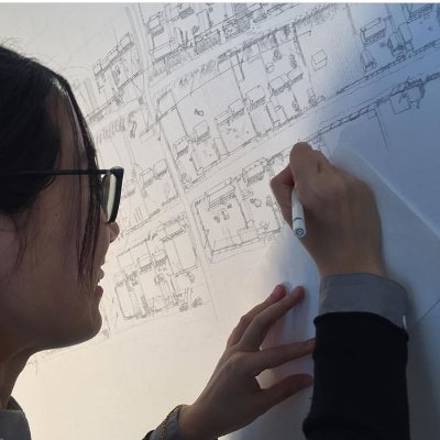 Austria-based Chinese artist Zheng Xian works cross-boundaries of real and virtual world spaces with her own unique technique Performative Drawing.