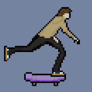 Snazzy Skateboarders