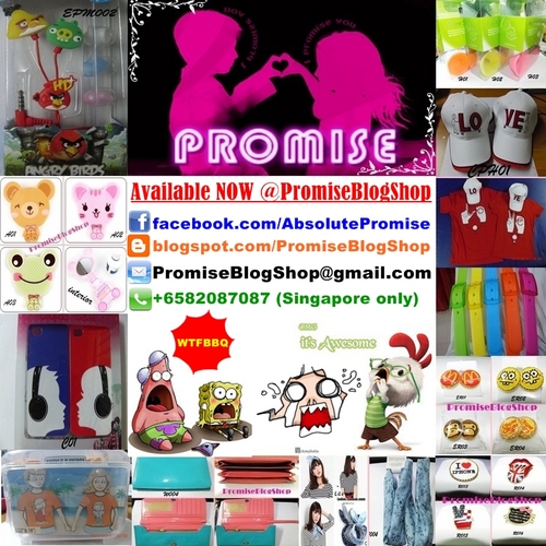 PromiseBlogShop's profile picture. We sell variety of goods. Whatever we think it's interesting, we'll definitely get it up to our shop. Check out our site for more!