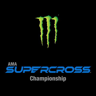 The Twitter page of Monster Energy Supercross.