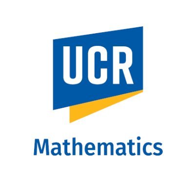 Welcome to the Department of Mathematics at UCR!