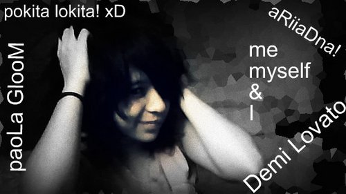 amo a demi Lovato & me considero 1 persona genial & divertida q tiene el don d hacer reir a las personas! &qe molesta demasiado ja amo loscolores azul & negro:)