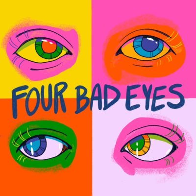 Four Bad Eyes Podcast by @danthemancina and @asfvision 🦯🎙Available on Spotify, Apple, Google, YouTube and more👀👀