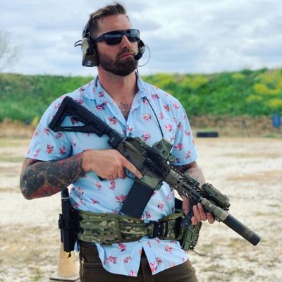 Gentleman barbarian. Knight in shining kevlar. Wizard with a machine gun. Mayor of Horny Twitter. CEO of sex. ((Fictional Character))