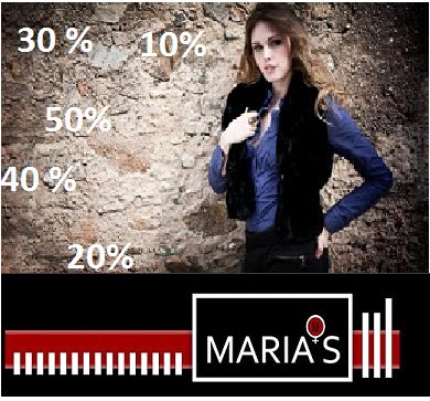 Roupas femininas. Apresenta tendencias da moda e novas coleções, Informações sobre a loja e notícias do mundo da moda.
(46)30255777 e  mariaspb@hotmail.com.br