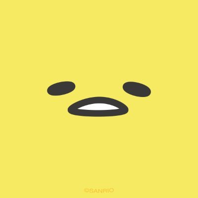 meh... this is the official twitter account for gudetama 🍳