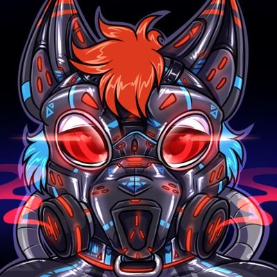 18+ only | AD account of a blue Husky | Lvl 25 | M | Gay 🏳️‍🌈 | Switch | Latex, heavy rubber, drones, bondage, pups, inflatables, etc.| Icon: @Katsukesaito