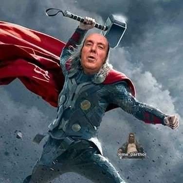 Soy mu tonThor ⚡ Hacer reír como única meta ⚡ Subo vídeos de humor de todo tipo, y de vez en cuando hago memes.