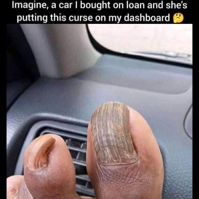 modise10's profile picture. Or her toes either