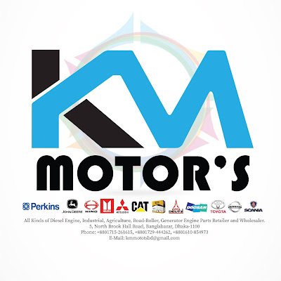 kmmotorsbd's profile picture. All Kinds of Diesel Engine Road Roller Generator , Construction , Industrial Engine Spare Parts Supplier Wholesaler and Retailer