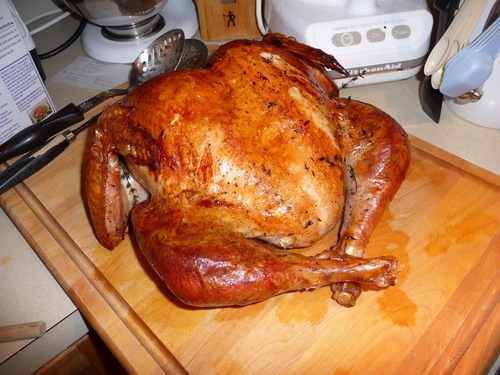 Roast Turkey, Bottle of Pop