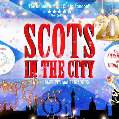 Cabaret evening created by @kierbro & @singinghaggis celebrating the best of #Scotland & #MusicalTheatre! “The bonniest night out in London! 5*” - @westendwilma