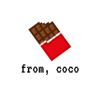 from, coco🍫「📌re-opening」