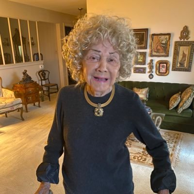 I show tweets to my 103-year-old grandmother and then tweet out the first thing she says. Hope you enjoy her unfiltered comments as much as we do. ❤️