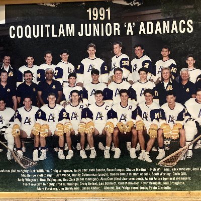 Minto Cup dreams. Lacrosse legends and myths in the making. As it happened 30+ years ago. Purple and Gold forever. #LaxSzn91 #JrAdanacsVCR