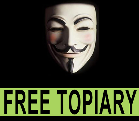 We are Anonymous, We are legion, We never forgive, We never forget, Expect us.