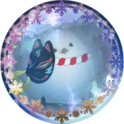 ☯読:ふしぐろ まだら
☯合成獣(狐龍達)の器/半妖
☯気分屋&方向音痴💫
☯嗜好:🎨🎮🦊🐉🍵💭
☯PN:勾玉🖌・Nevi(08)🎮
※Fレゴ民/ポケGO(HN:NeIIvy)
※ポケ森 他/PF:必読希望
『友達≠ゲーム内フレンド』
『疑心暗鬼/自衛は生きる術』
『無言無通知F不審垢→S/M/B』