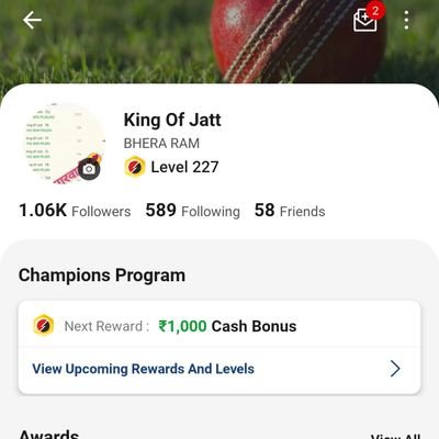 Fan Of Messi & Rohit ✌️
Life ka 1 hi Funda👉 Never Look Back😍
#Rajasthani
Playing on Dream11 Since April 2017☺️
Join Our Channel
https://t.co/EinXzuggnn