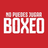 No Puedes Jugar Boxeo(@NPJBoxeo) 's Twitter Profile Photo