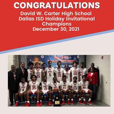 The Official Twitter of Dallas Carter basketball coached by Lyndon Love, Von Harris and Brandon Lewis the best 4A basketball program in the state