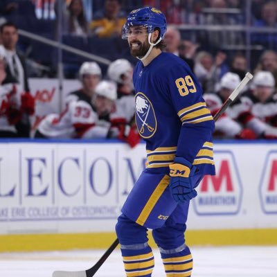 Alex Tuch of the Buffalo Sabres skates during an NHL game against