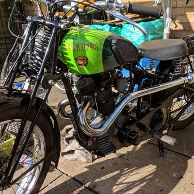 Into old bikes , building , riding and generally dicking around with them.#pantherrider on tiktok