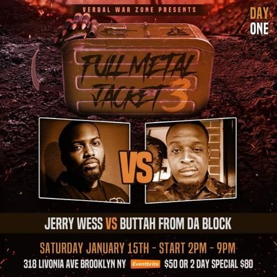 NEW BATTLE ALERT😱😱😱
VERBAL WARZONE PRESENTS🌹
(DOMESTIC SITUATION)
BUTTAH FROM DA BLOCK VS MS ILL🔥
VIRAL RAP MOMENT! 👀👀
WATCH, SHARE & COMMENT
