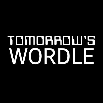 TomorrowsWordle's profile picture. Spoiling the viral word game one day at a time. Well, it worked in rehearsal…