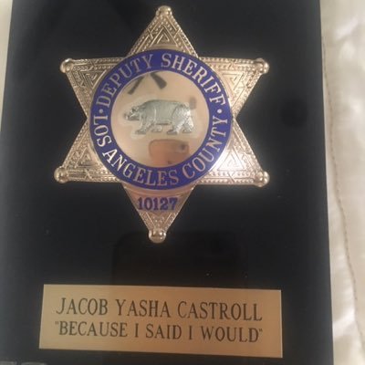 A Foundation dedicated to continuing the legacy of Jacob Castroll, a LASD Reserve Deputy who gave his life putting Service above Self. LASD 10127 EOW 8/11/2017.