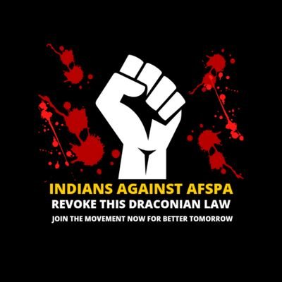 Public Fight Against AFSPA act - Movement,  Putting Barricades on misusing 