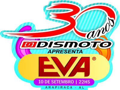 A Dismoto Honda comemora seu aniversário de 30 anos trazendo para Arapiraca Saulo e Banda Eva. Dia 10 de setembro no Parque Divina Luz.