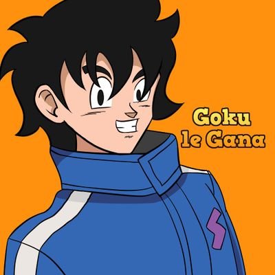 Goku le gana