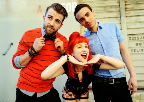 @paramore Hayley-Jeremy-Taylor LOVE THEM! They're a cute band . We RT every single tweet that mentions them . Owned by the same bitch that owns @RTifGreenDay :)