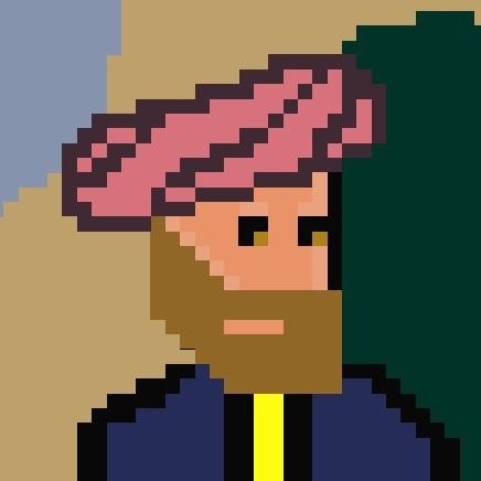 elas_mosaurus's profile picture. Pixel art NFT creator, Experimental 2D animator. #cryptoaakhoond 1/1 NFT collection on #Tezos blockchain.