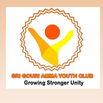Official Account of # Sri Gouri Amma Youth Club
#GROWING STRONGER UNITY
#Involve The Youth In Nation Building, Youth Development & Youth Empowerment.JAIHIND🇮🇳