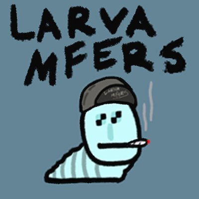 10k larva mfer collection (SOLD OUT!) 
https://t.co/1uj11RqiVO…

Created by @pokervegan @zhoug0x @S34NM4C @kmldot