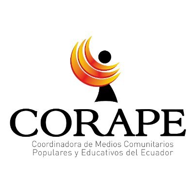 Cuenta oficial de la organización CORAPE - La Coordinadora de Medios Comunitarios Populares y Educativos del Ecuador.