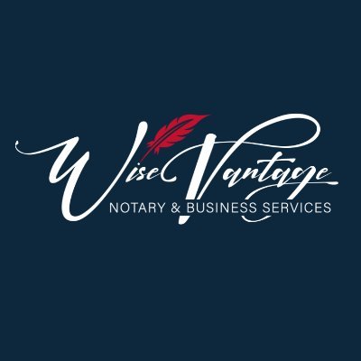 Expect the best with Wise Vantage Notary & Business Services! We provide loan signings and real estate closings. We aim to meet clients wherever they are!