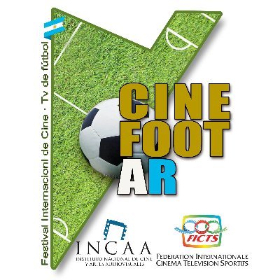 CINEFOOTARG's profile picture. Festival Internacional de CINE y TV sobre Fútbol · International Soccer Film & Tv Festival
El primero en su categoría en Argentina.
 #Cine #Futbol #Cultura