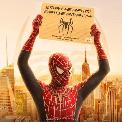 #MakeRaimiSpiderman4 #SpiderMan4 #TobeyMaguire #SpiderMan !!