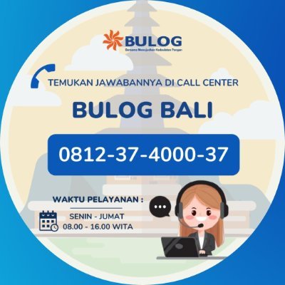 Official Account Twitter - Perum BULOG Kanwil Bali