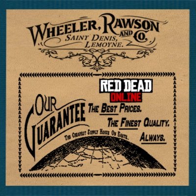 Showcasing Wheeler Rawson & Co's finest quality items @RockstarGames Fansite ONLY Don't ask for game content #RedDeadOnline #RDR2Online #RDR2 #RDO #RedDeadFits