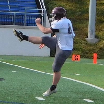 K/P Thaddeus Stevens College of Technology ‘23 • 4.5⭐️K • 4⭐️P @Chris_Sailer • ’21 Seaboard Conf Player of the Year & Special Teams MVP • 5’8 210lb • 3.4 GPA