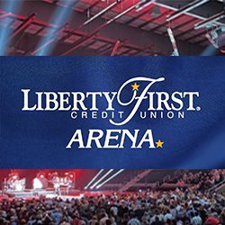 #LibertyFirstCreditUnionArena state-of-the art arena located in Ralston/Omaha. Home of the @OmahaLancers @theOmahaBeef